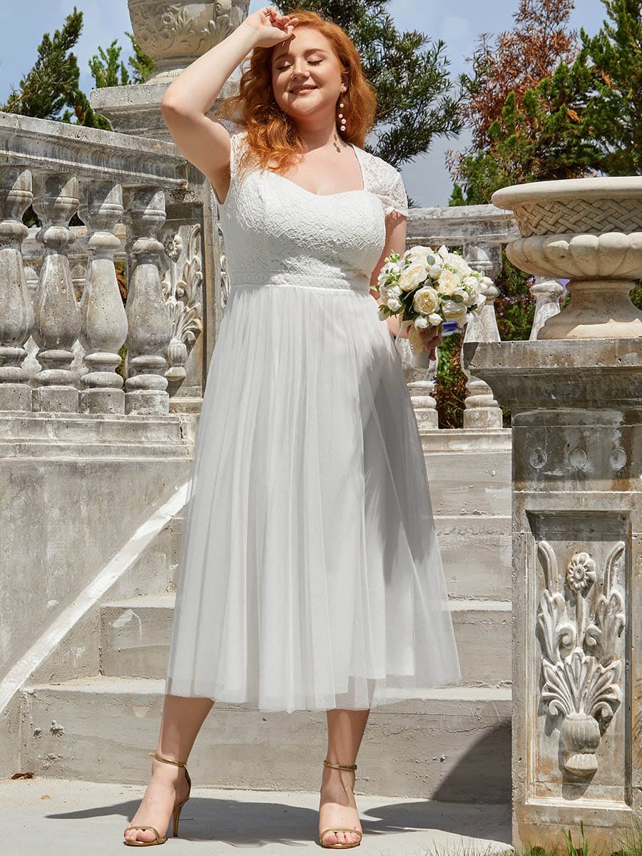 Color=Cream | Sweetheart Cap Sleeves Embroidered See Through Evening Dress-Cream 4 Color=Cream | Sweetheart Cap Sleeves Embroidered See Through Evening Dress-Cream 4