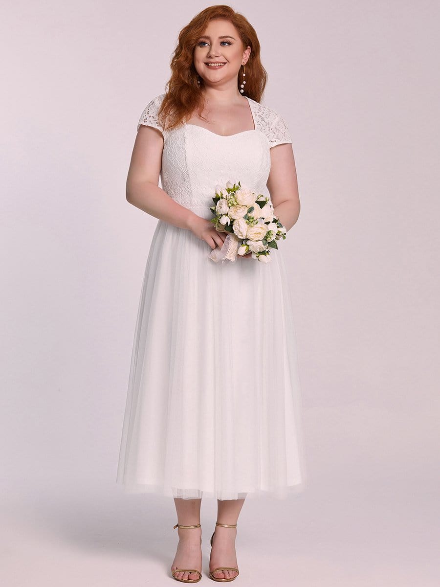 Color=Cream | Sweetheart Cap Sleeves Embroidered See Through Evening Dress-Cream 6 Color=Cream | Sweetheart Cap Sleeves Embroidered See Through Evening Dress-Cream 6