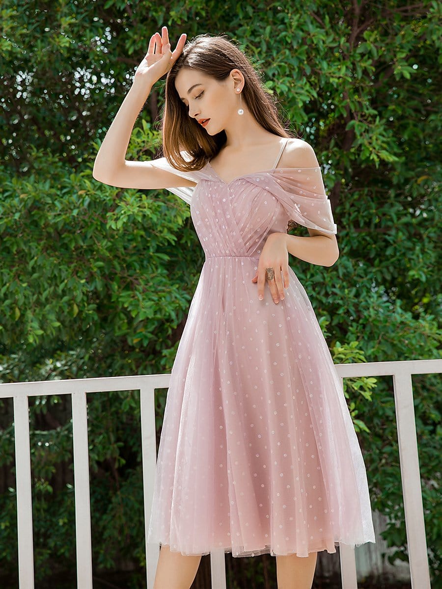 Color=Mauve | Charming Off-Shoulder Tulle Prom Dresses With Spaghetti Straps-Mauve 3 Color=Mauve | Charming Off-Shoulder Tulle Prom Dresses With Spaghetti Straps-Mauve 3