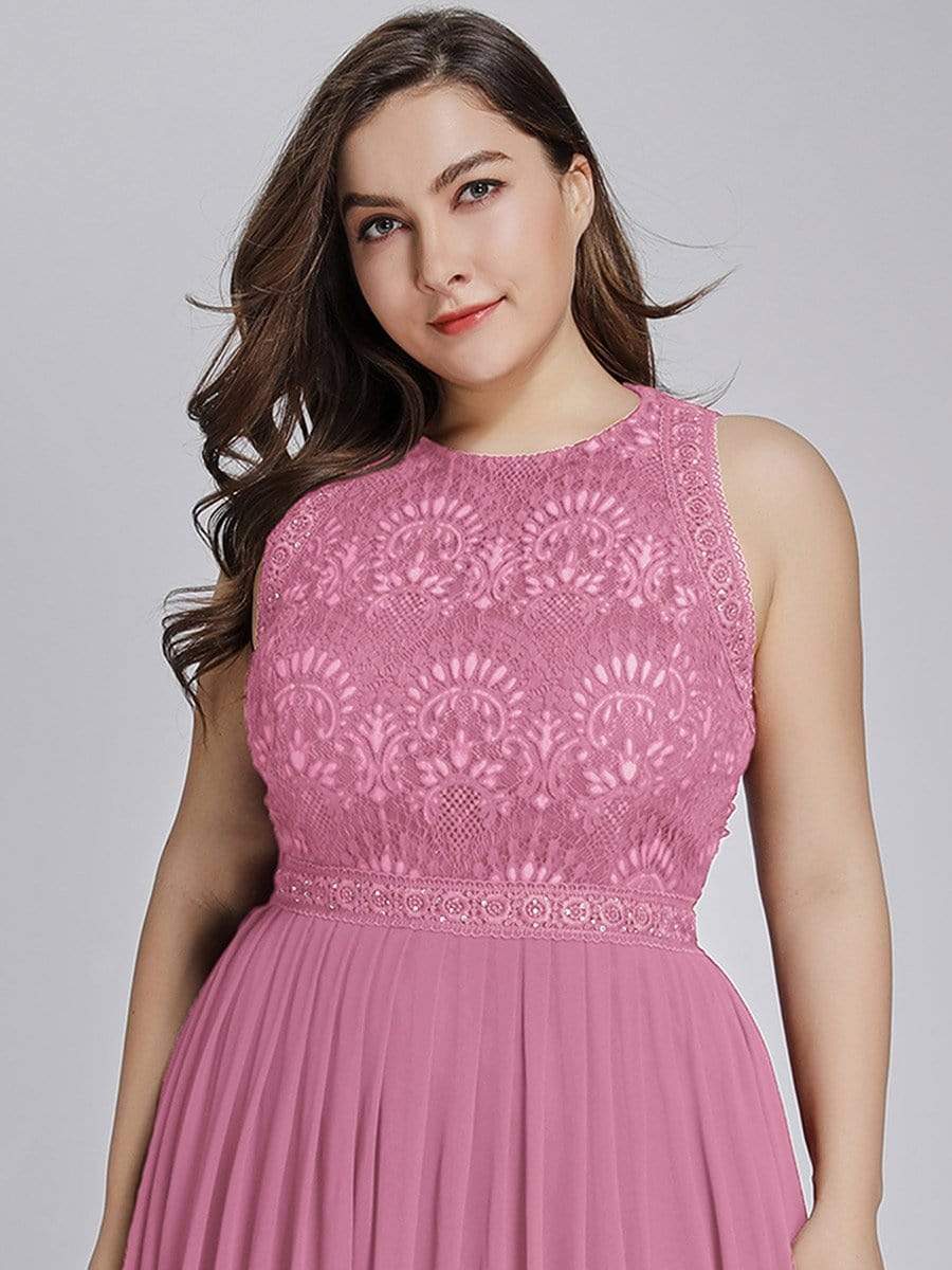 COLOR=Orchid | Sleeveless Maxi Long A Line Plus Size Lace Evening Dresses-Orchid 3 COLOR=Orchid | Sleeveless Maxi Long A Line Plus Size Lace Evening Dresses-Orchid 3