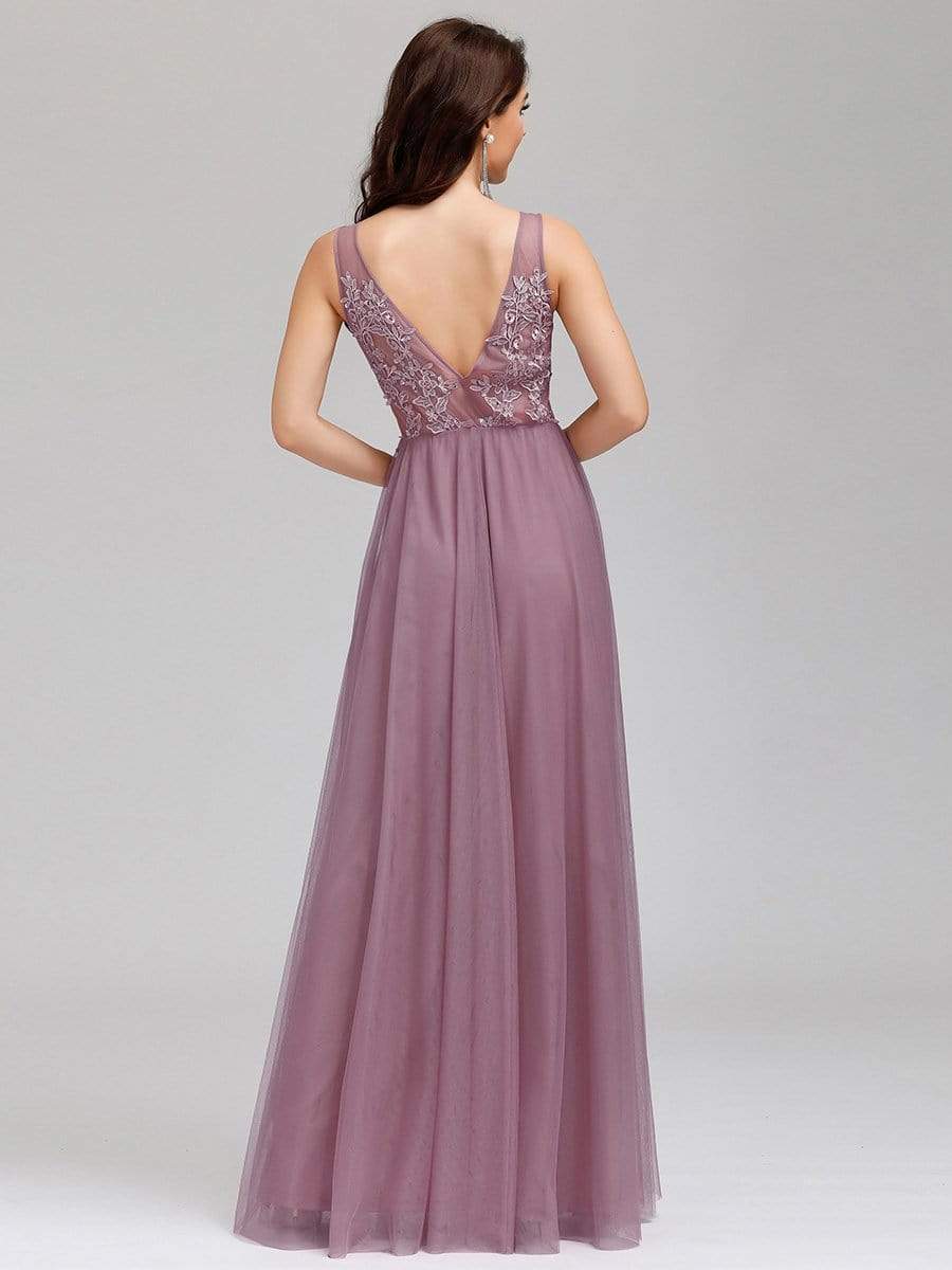 COLOR=Purple Orchid | Maxi Long Elegant Ethereal Tulle Evening Dresses-Purple Orchid 2 COLOR=Purple Orchid | Maxi Long Elegant Ethereal Tulle Evening Dresses-Purple Orchid 2