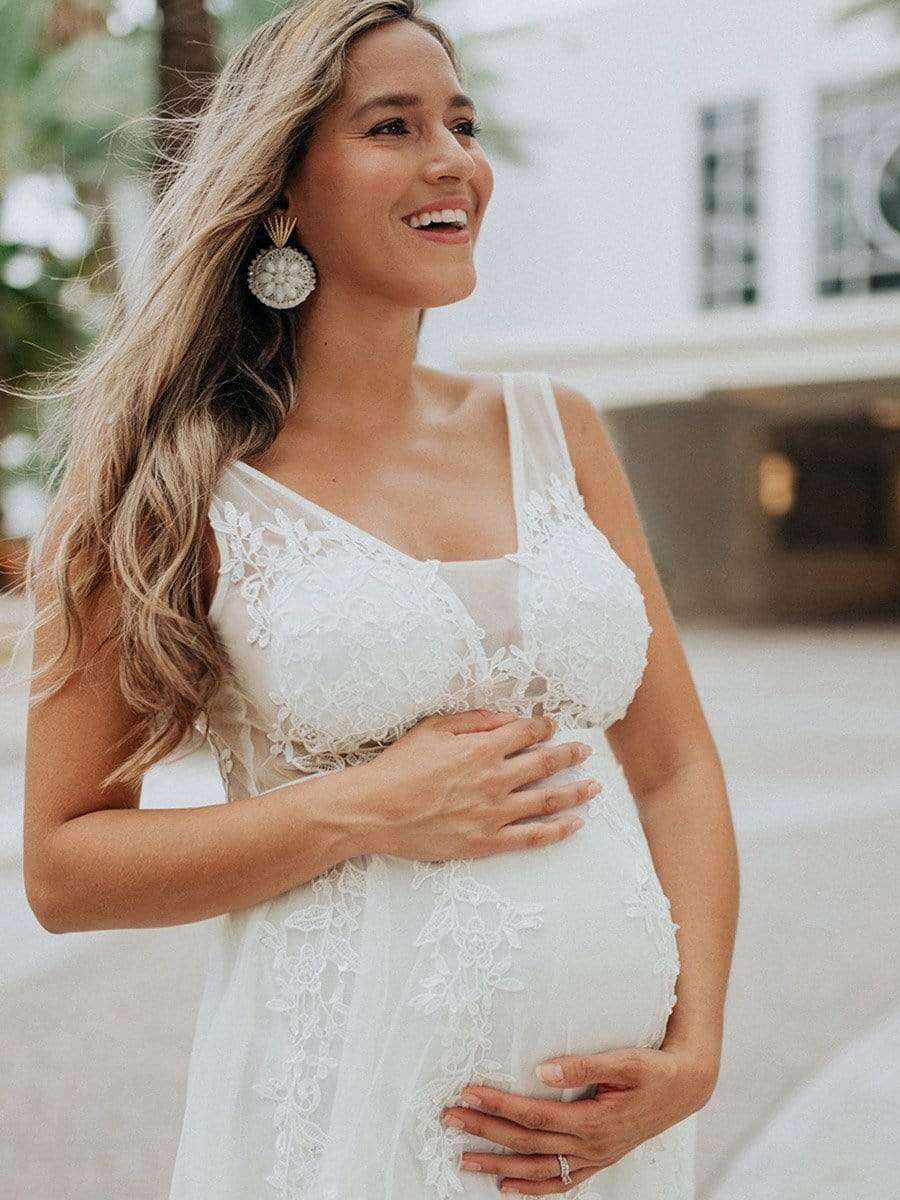 COLOR=White | Maxi Long Elegant Ethereal Tulle Evening Dresses-White 12 COLOR=White | Maxi Long Elegant Ethereal Tulle Evening Dresses-White 12