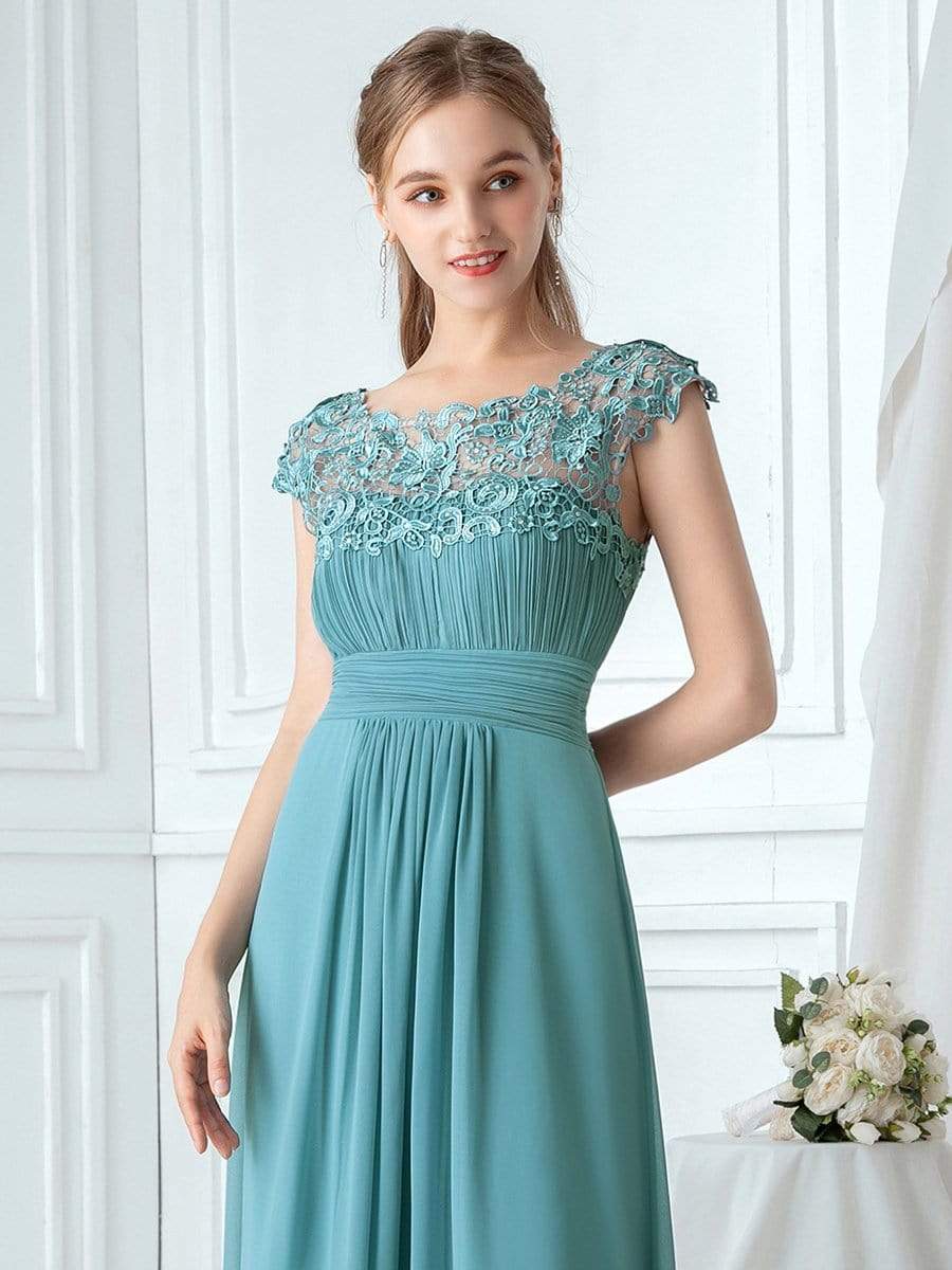 COLOR=Dusty Blue | Maxi Long Lace Cap Sleeve Elegant Evening Gowns-Dusty Blue 1 COLOR=Dusty Blue | Maxi Long Lace Cap Sleeve Elegant Evening Gowns-Dusty Blue 1