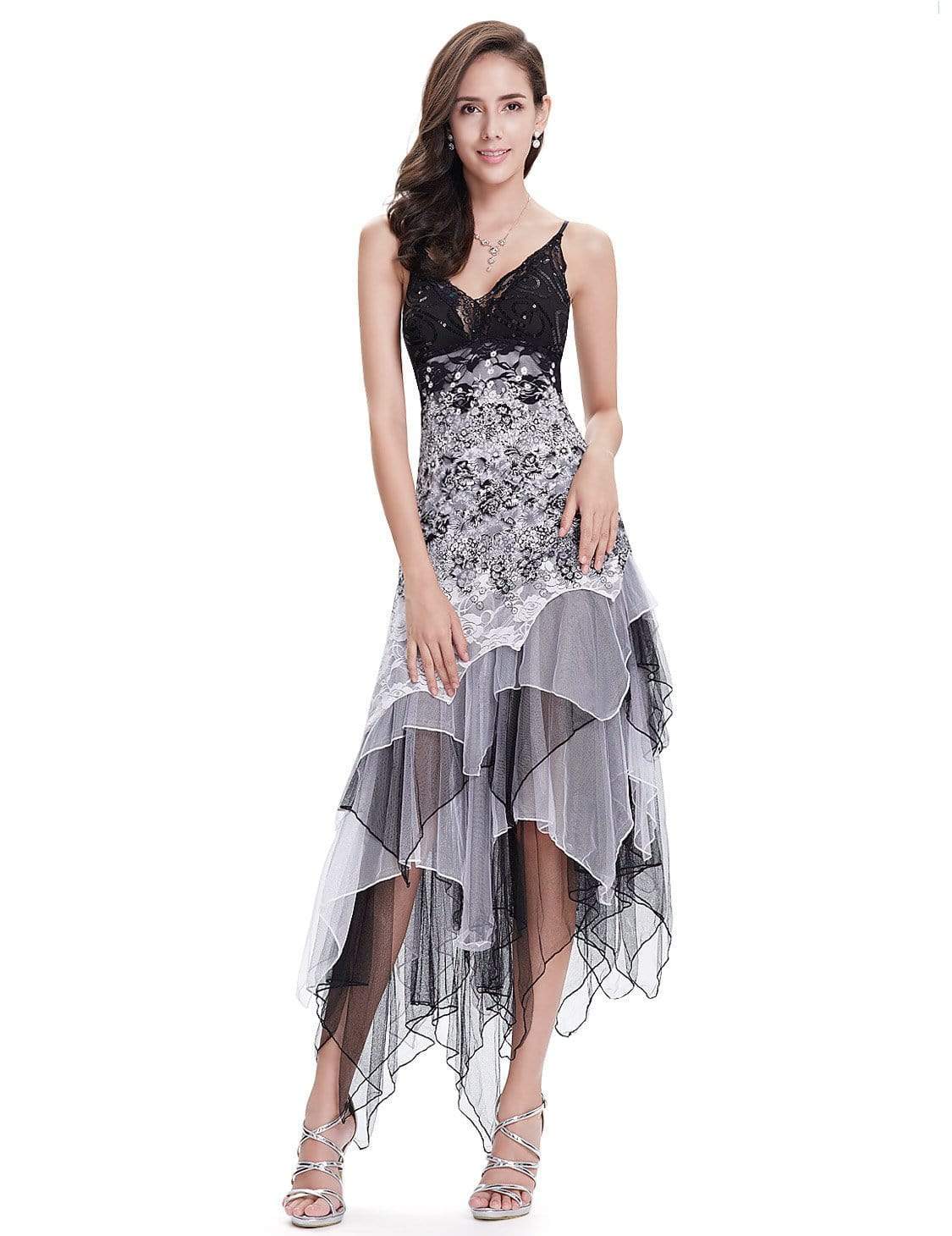 Color=White | Women'S Sexy V Neck Floor Length Cocktail Prom Dress-White 3 Color=White | Women'S Sexy V Neck Floor Length Cocktail Prom Dress-White 3