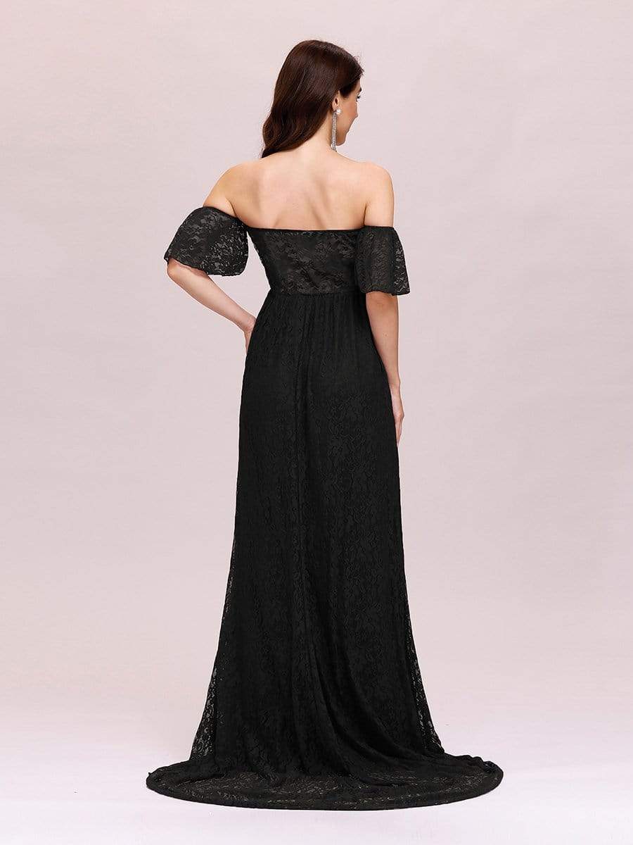 Maternity Dress | Pregnant Women Lace Evening Party Long
