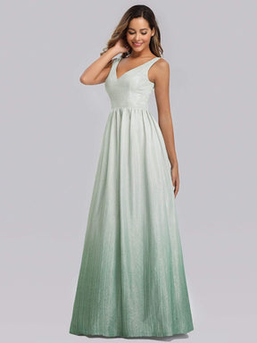 Color=Emerald Green | Women'S Sweetheart Neckline Floor Length Evening Dress-Emerald Green 3