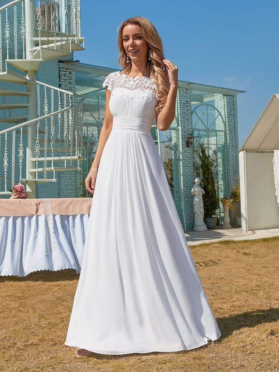 Long Sleeve Cheap White Formal Gowns White Simple Long Long Sleeve Cheap White Formal Gowns White Simple Long